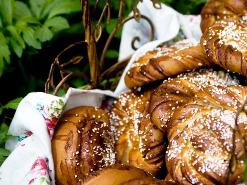 Schwedische FIka Brötchen im Hotel Toftastrand