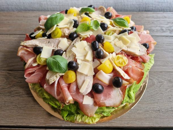 Smörgåstårta italiensk