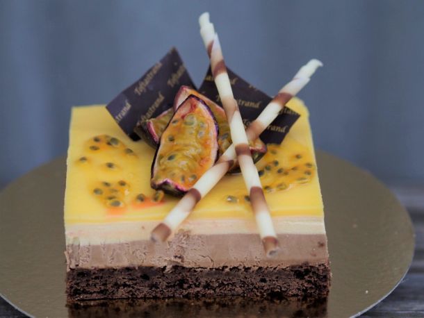 Chokladpassiontårta